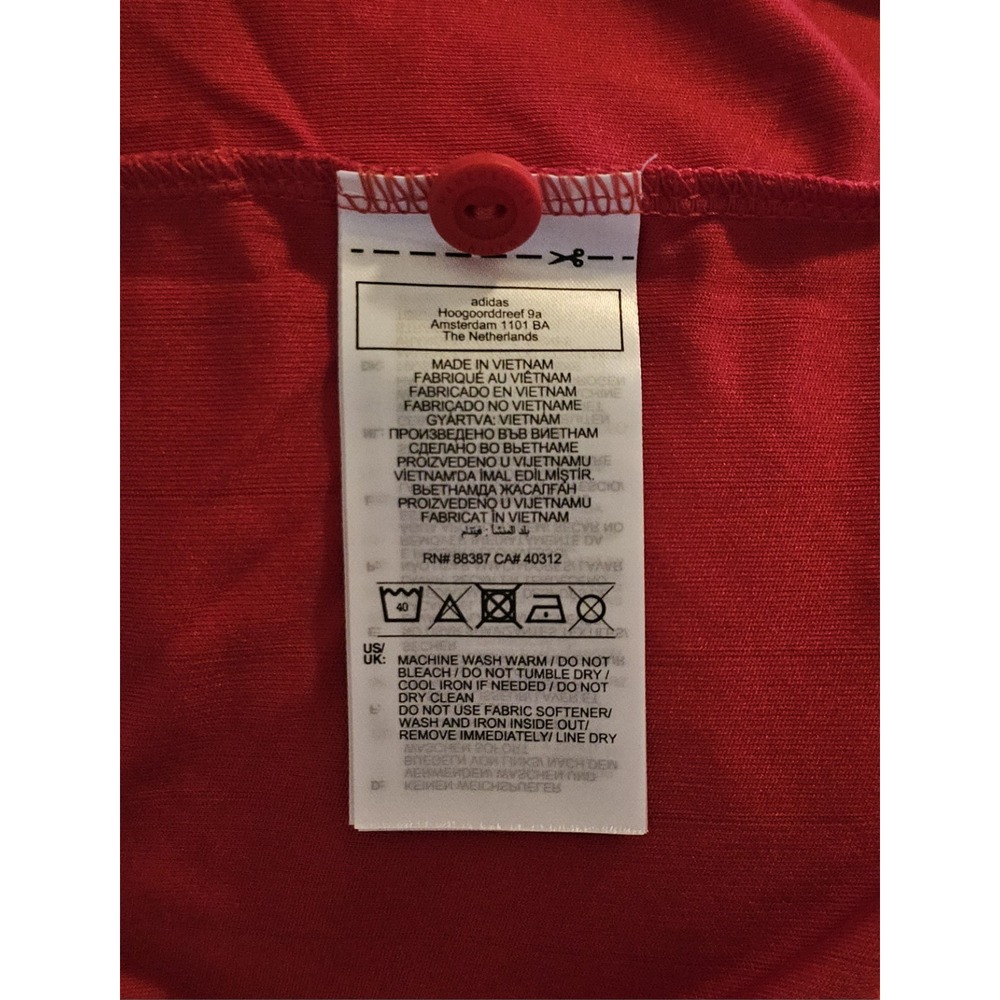 Adidas Manchester United 22 23 Home Soccer Mens Size XL H13881 Red Embroidered - Picture 7 of 7